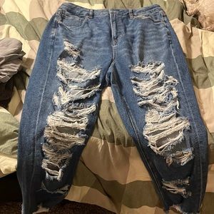 American eagle curvy mom jeans